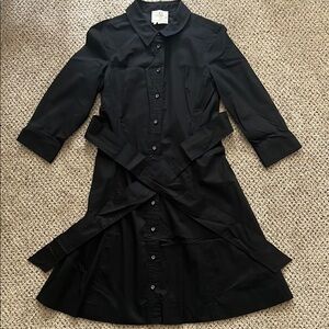 Elegant Black Kate Spade Shirt Dress